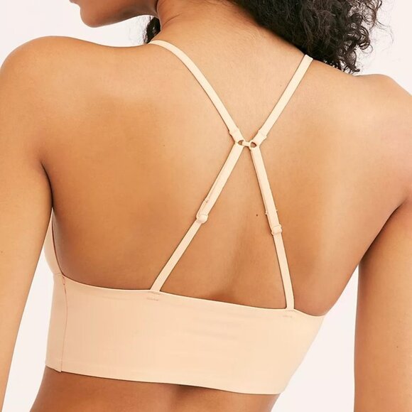 NWT Free People Sage Longline Bralette Bell of George Size XS Bra Bohemian New - Picture 2 of 7